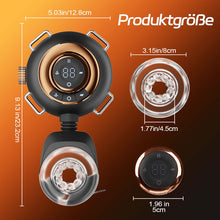 Load image into Gallery viewer, AssistPro 2.0 - 9 Vibrationen &amp; Schwingen &amp; Stoßen Hands-Free Hüftgurt-Strap-On Masturbator für Männ